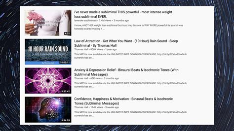 r/subliminal|The Bizarre Phenomenon of Subliminal YouTube Videos .